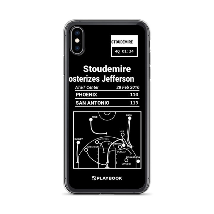 Phoenix Suns Greatest Plays iPhone Case: Stoudemire posterizes Jefferson (2010)