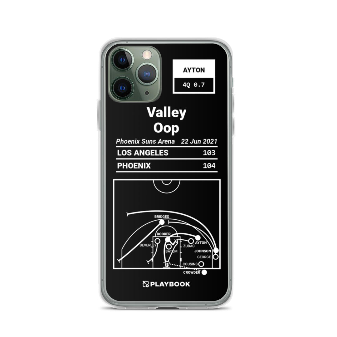 Phoenix Suns Greatest Plays iPhone Case: Valley Oop (2021)