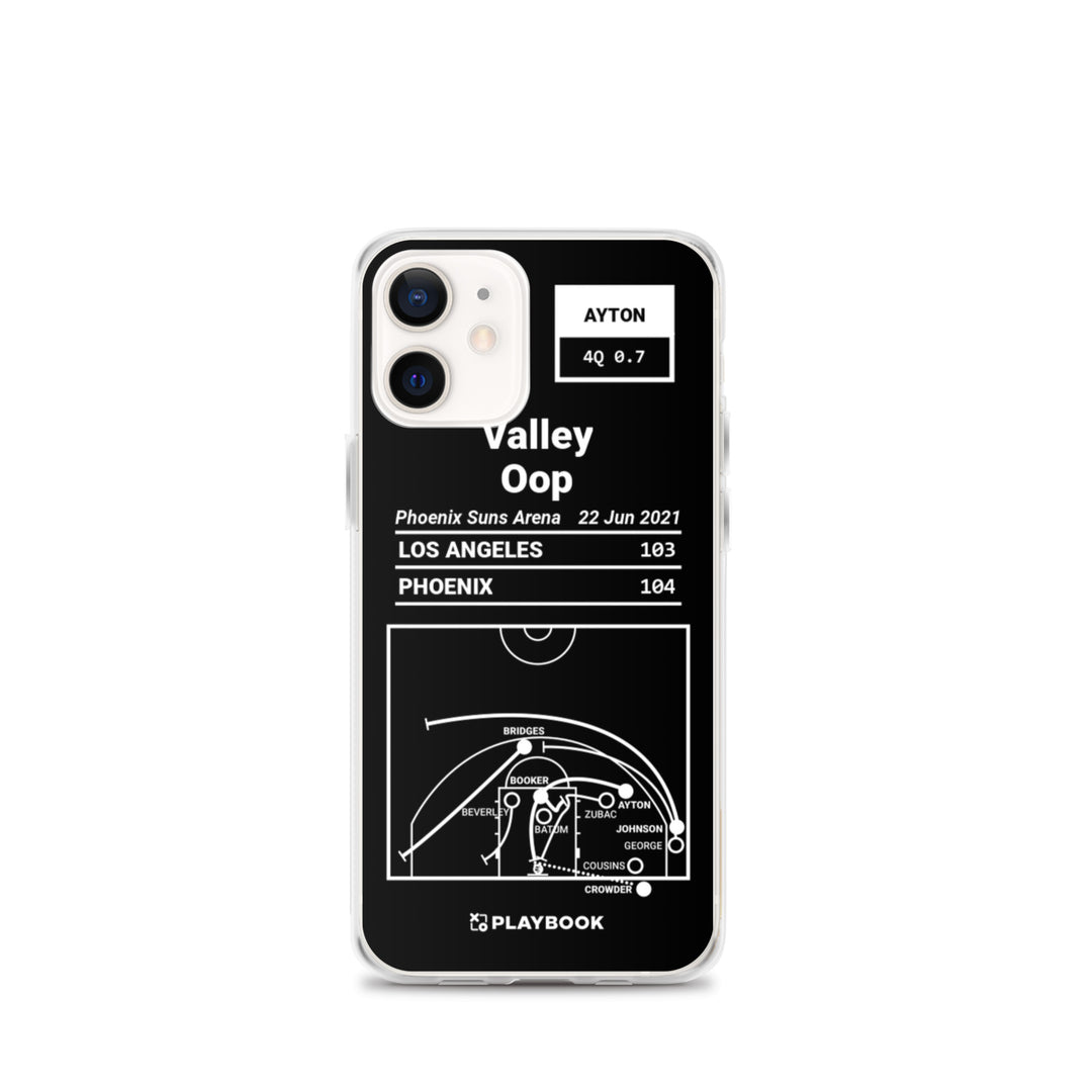 Phoenix Suns Greatest Plays iPhone Case: Valley Oop (2021)