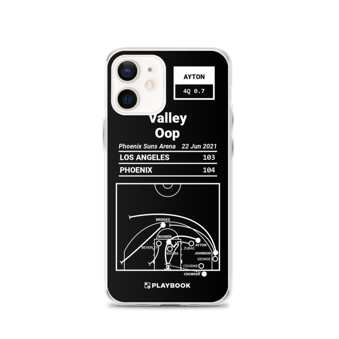 Phoenix Suns Greatest Plays iPhone Case: Valley Oop (2021)