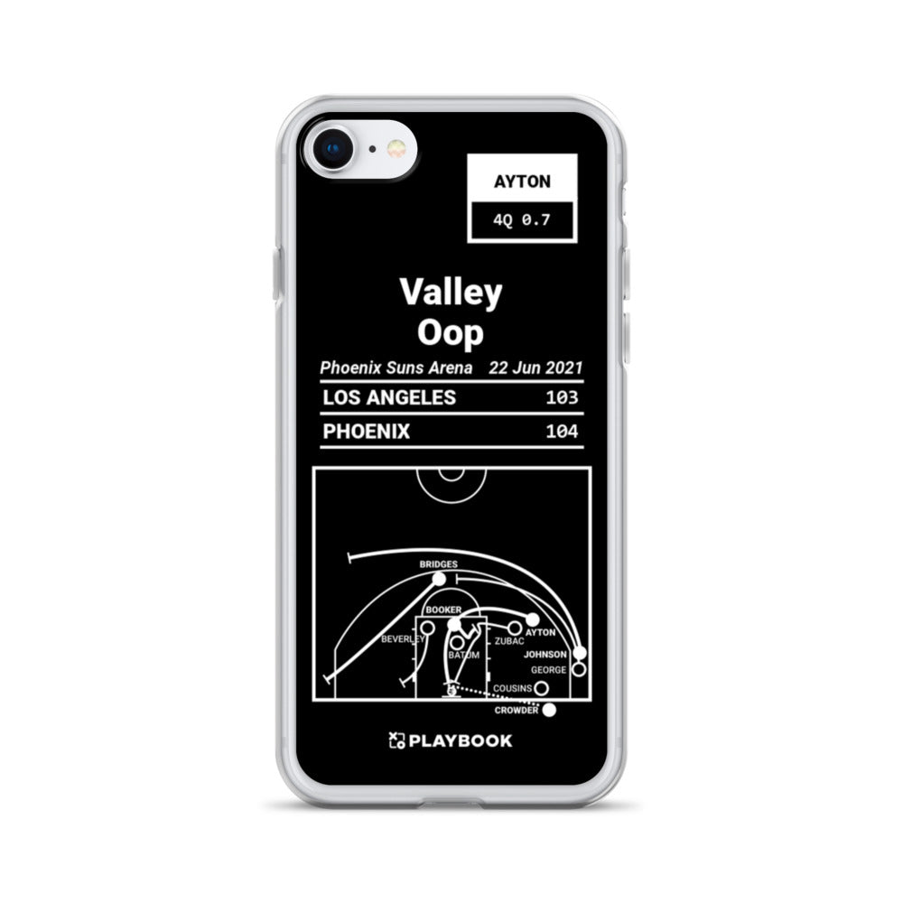Phoenix Suns Greatest Plays iPhone Case: Valley Oop (2021)