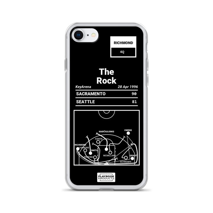 Sacramento Kings Greatest Plays iPhone Case: The Rock (1996)