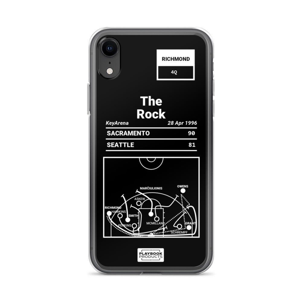 Sacramento Kings Greatest Plays iPhone Case: The Rock (1996)