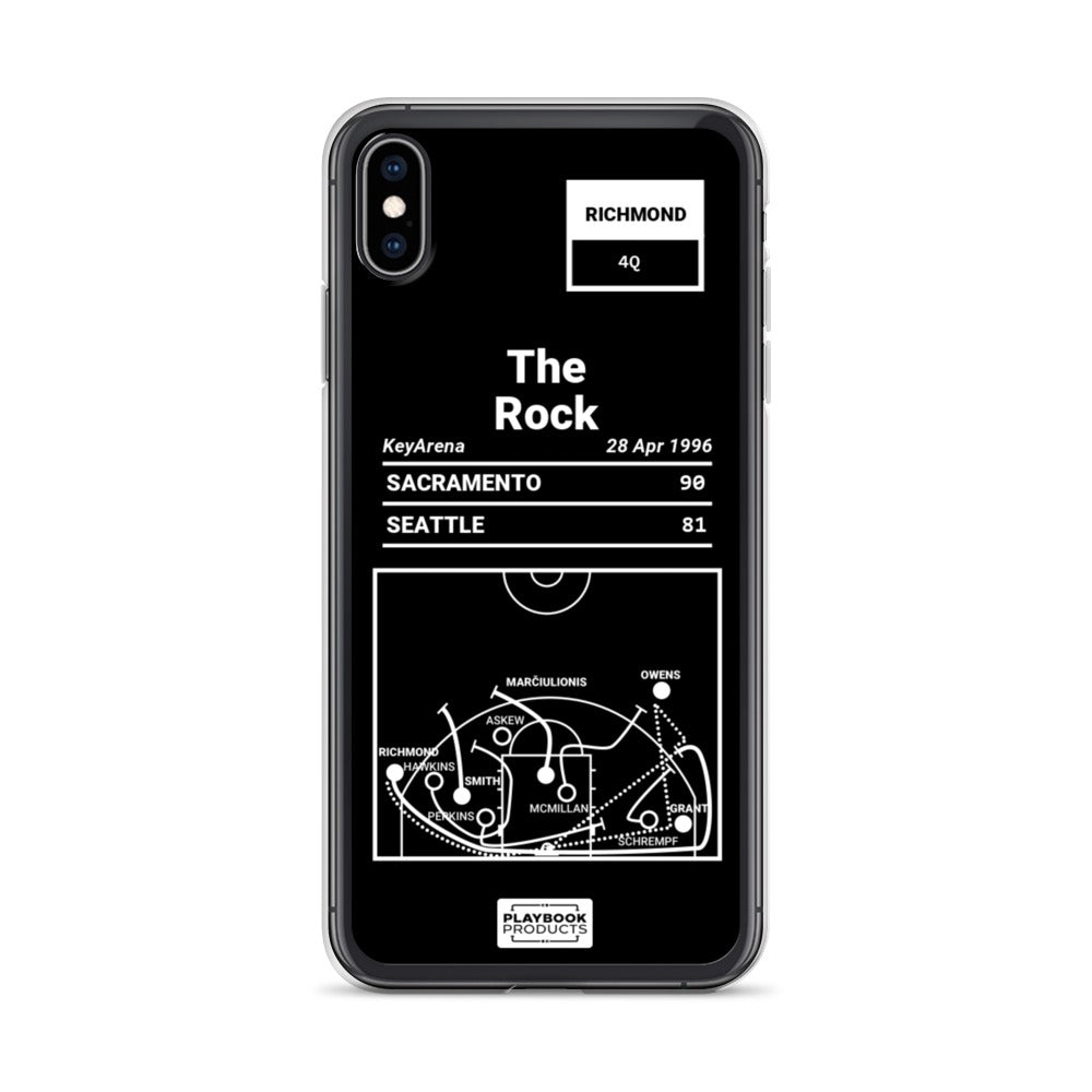 Sacramento Kings Greatest Plays iPhone Case: The Rock (1996)