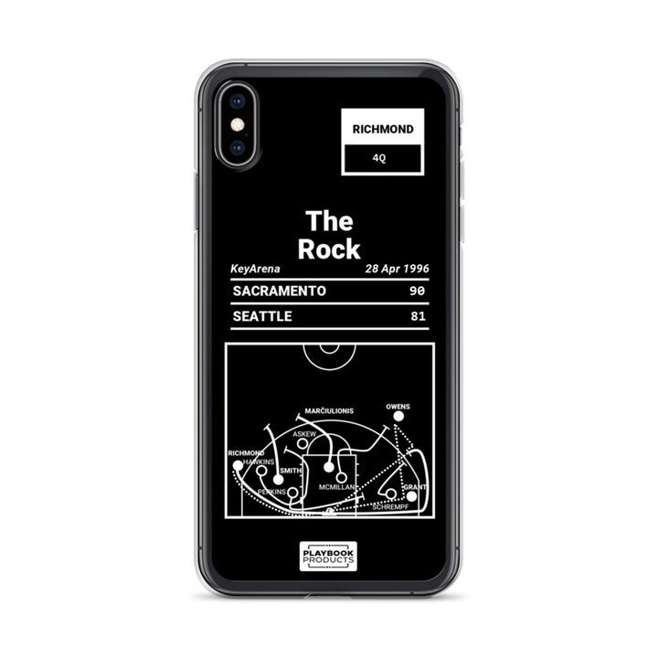 Sacramento Kings Greatest Plays iPhone Case: The Rock (1996)