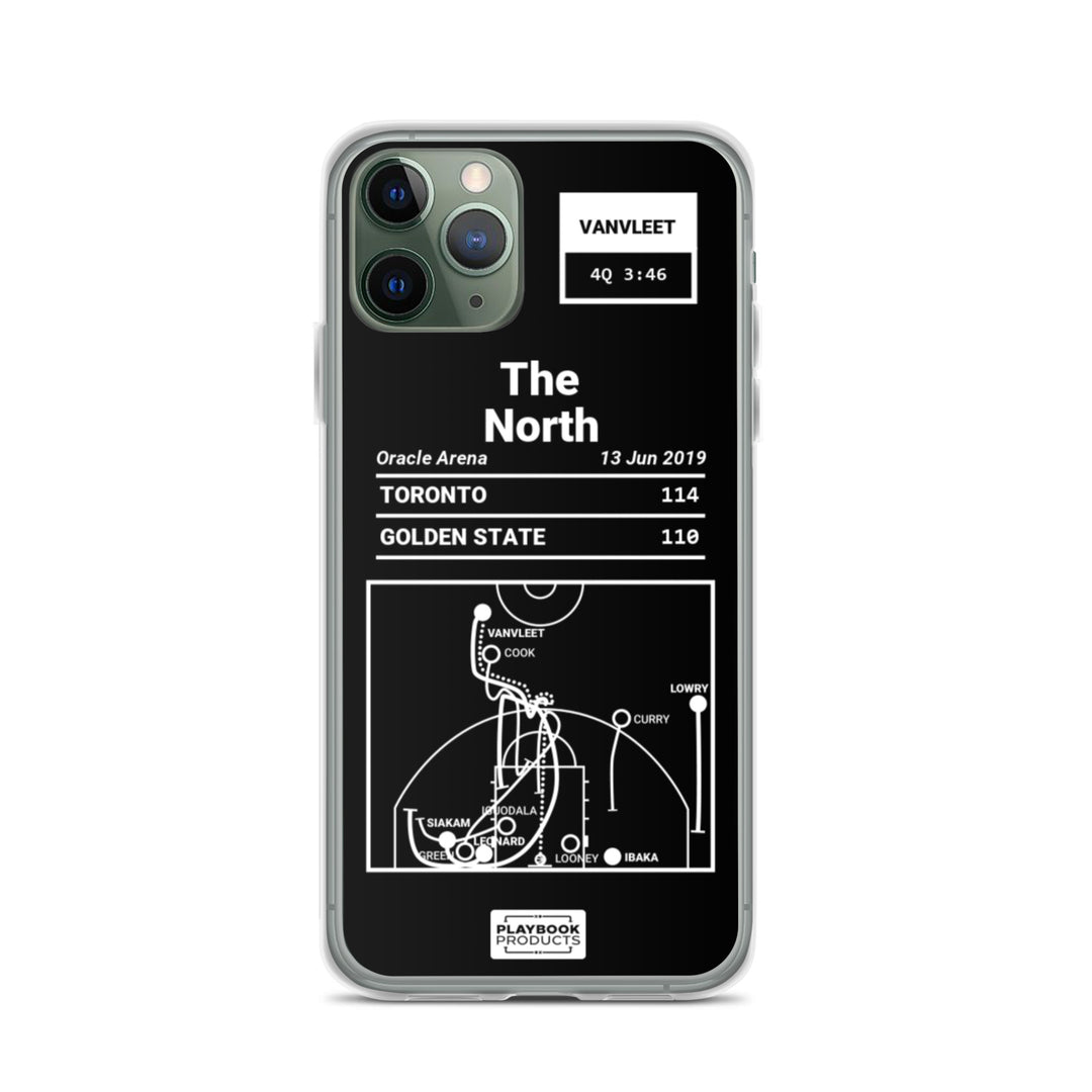 Toronto Raptors Greatest Plays iPhone Case: The North (2019)