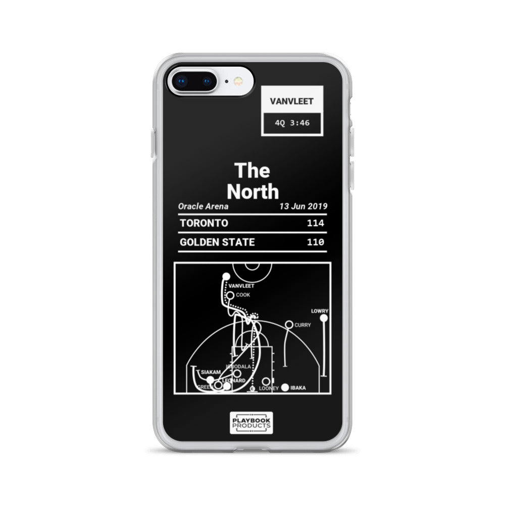 Toronto Raptors Greatest Plays iPhone Case: The North (2019)
