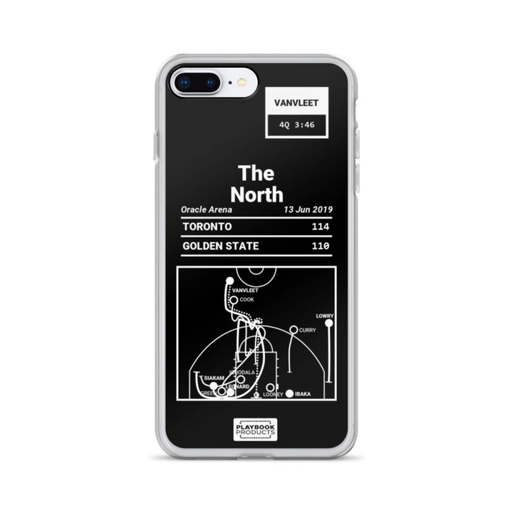 Toronto Raptors Greatest Plays iPhone Case: The North (2019)