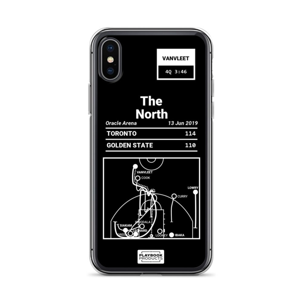 Toronto Raptors Greatest Plays iPhone Case: The North (2019)