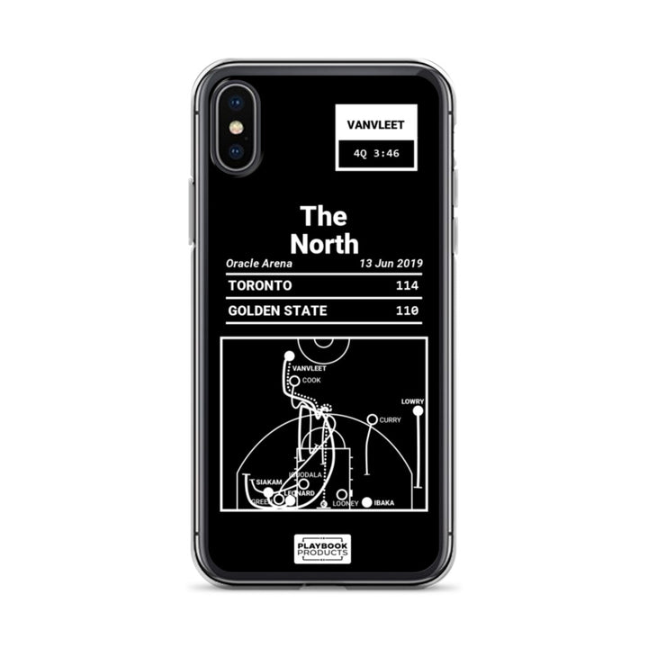 Toronto Raptors Greatest Plays iPhone Case: The North (2019)