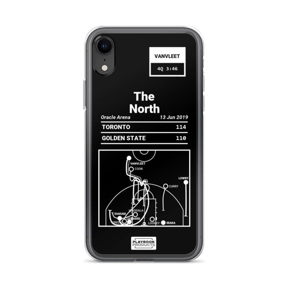 Toronto Raptors Greatest Plays iPhone Case: The North (2019)