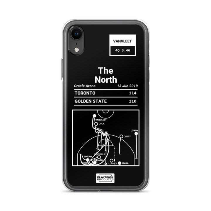 Toronto Raptors Greatest Plays iPhone Case: The North (2019)