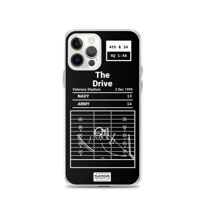 Army Football Greatest Plays iPhone Case: The Drive (1995)
