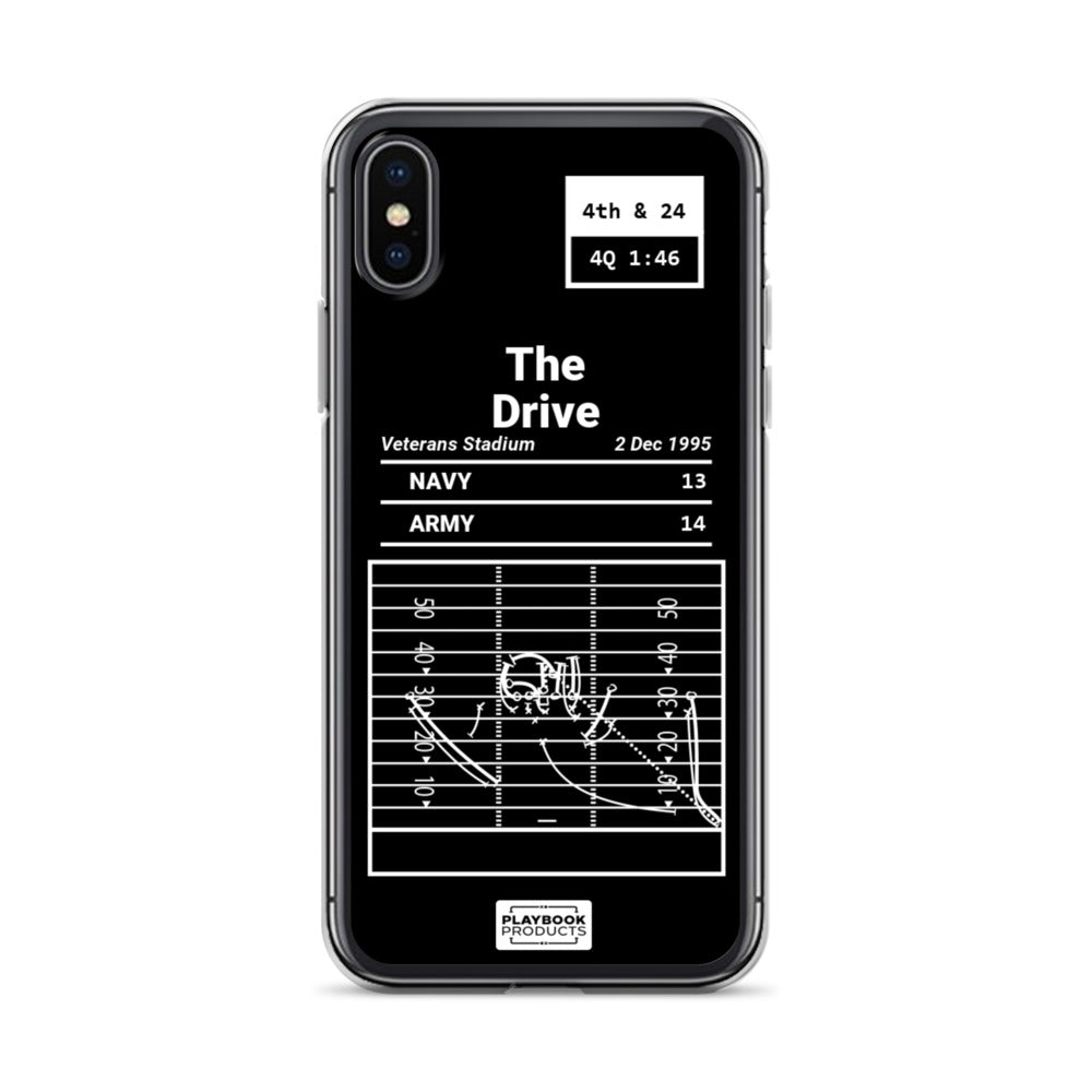 Army Football Greatest Plays iPhone Case: The Drive (1995)