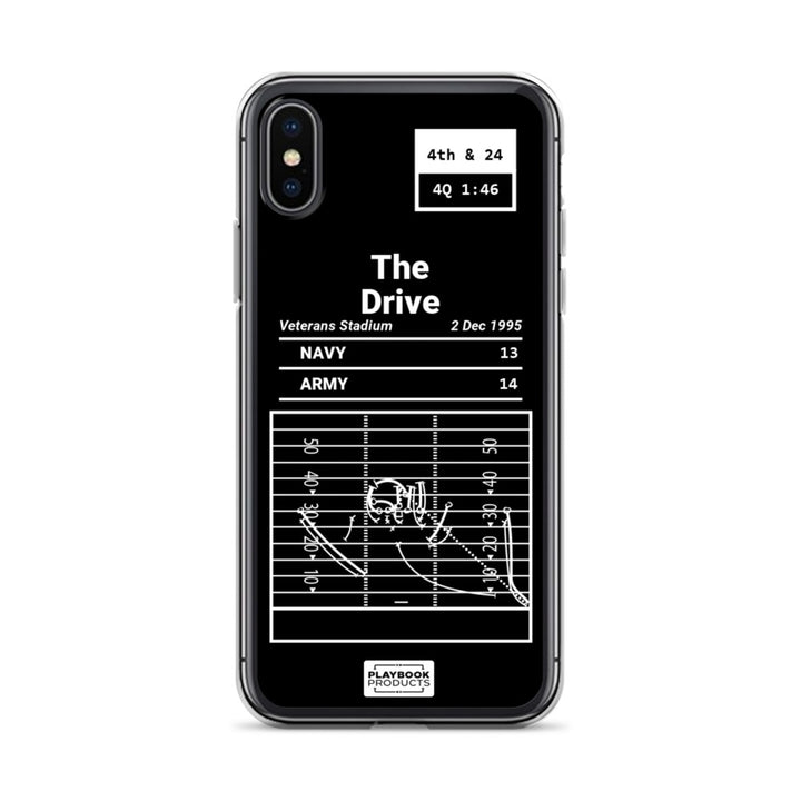 Army Football Greatest Plays iPhone Case: The Drive (1995)