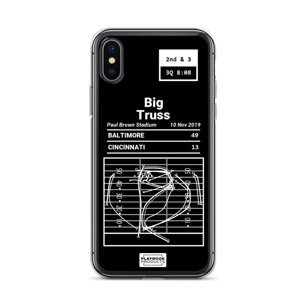 Baltimore Ravens Greatest Plays iPhone Case: Big Truss (2019)