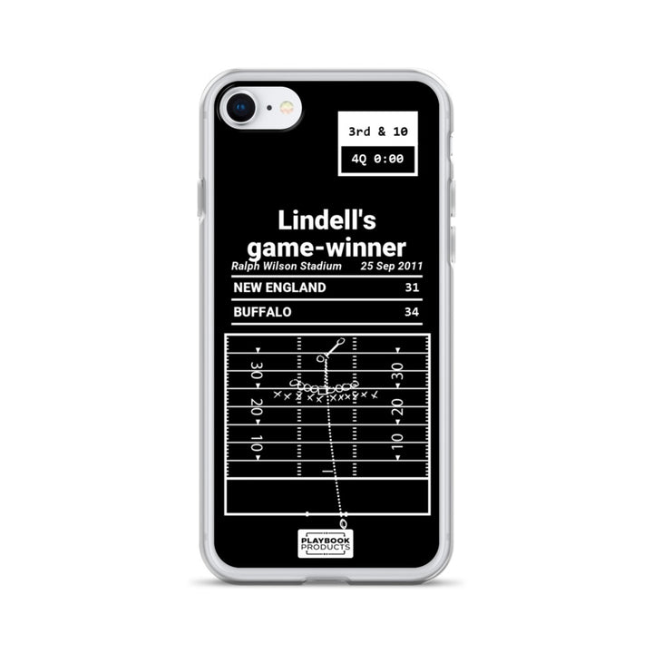 Buffalo Bills Greatest Plays iPhone Case: Lindell's game-winner (2011)