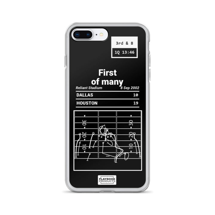 Houston Texans Greatest Plays iPhone Case: First of many (2002)