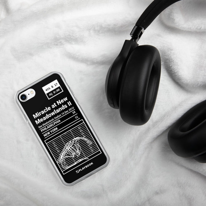 Philadelphia Eagles Greatest Plays iPhone Case: Miracle at New Meadowlands II (2010)