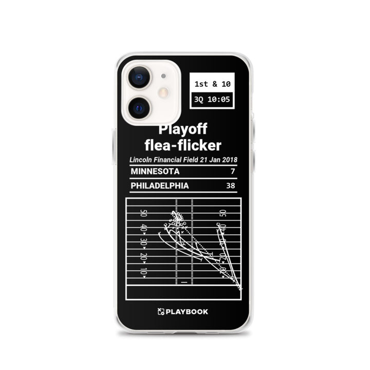 Philadelphia Eagles Greatest Plays iPhone Case: Playoff flea-flicker (2018)