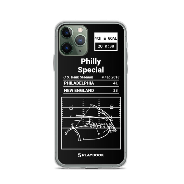Philadelphia Eagles Greatest Plays iPhone Case: Philly Philly (2018)