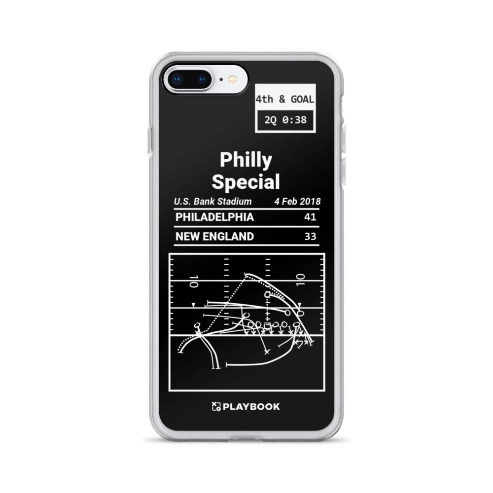 Philadelphia Eagles Greatest Plays iPhone Case: Philly Philly (2018)