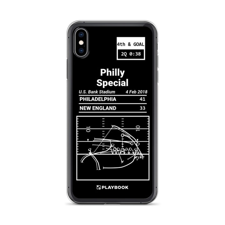 Philadelphia Eagles Greatest Plays iPhone Case: Philly Philly (2018)