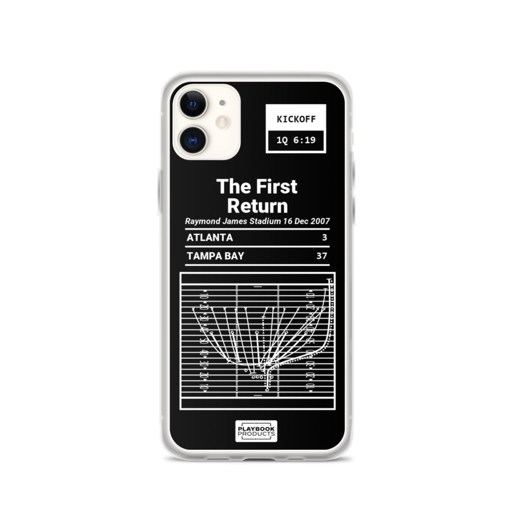 Tampa Bay Buccaneers Greatest Plays iPhone Case: The First Return (2007)