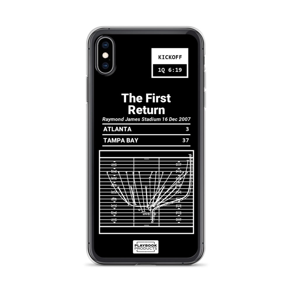 Tampa Bay Buccaneers Greatest Plays iPhone Case: The First Return (2007)