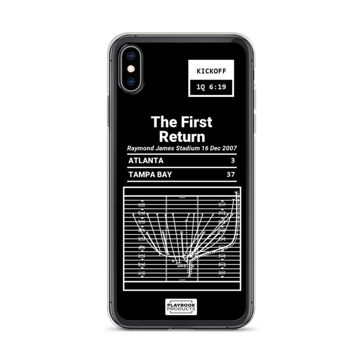 Tampa Bay Buccaneers Greatest Plays iPhone Case: The First Return (2007)