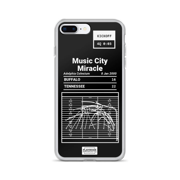 Tennessee Titans Greatest Plays iPhone Case: Music City Miracle (2000)