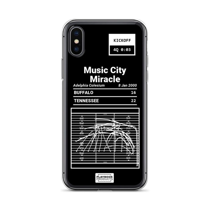 Tennessee Titans Greatest Plays iPhone Case: Music City Miracle (2000)