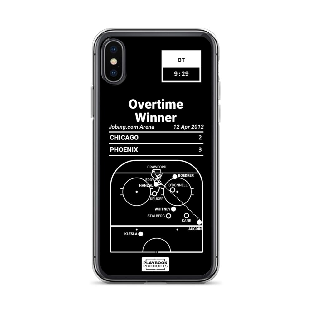 Phoenix Coyotes Greatest Goals iPhone Case: Overtime Winner (2012)
