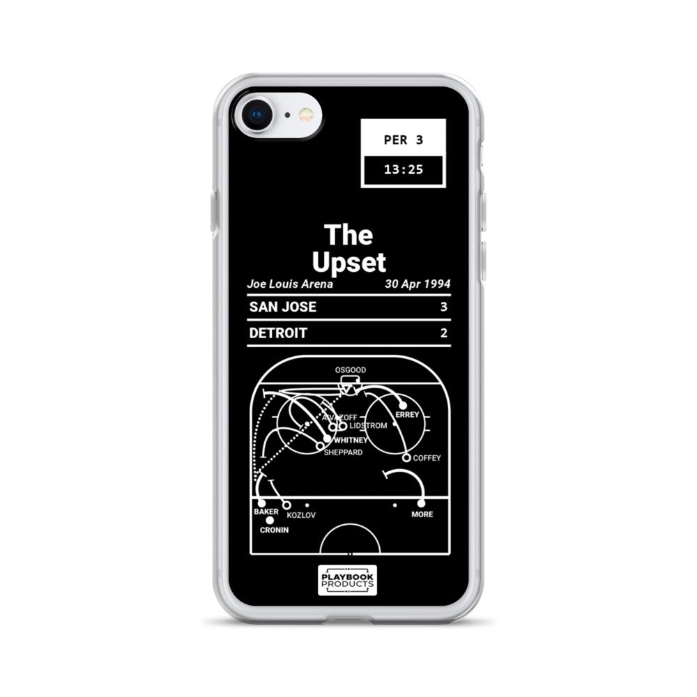 San Jose Sharks Greatest Goals iPhone Case: The Upset (1994)