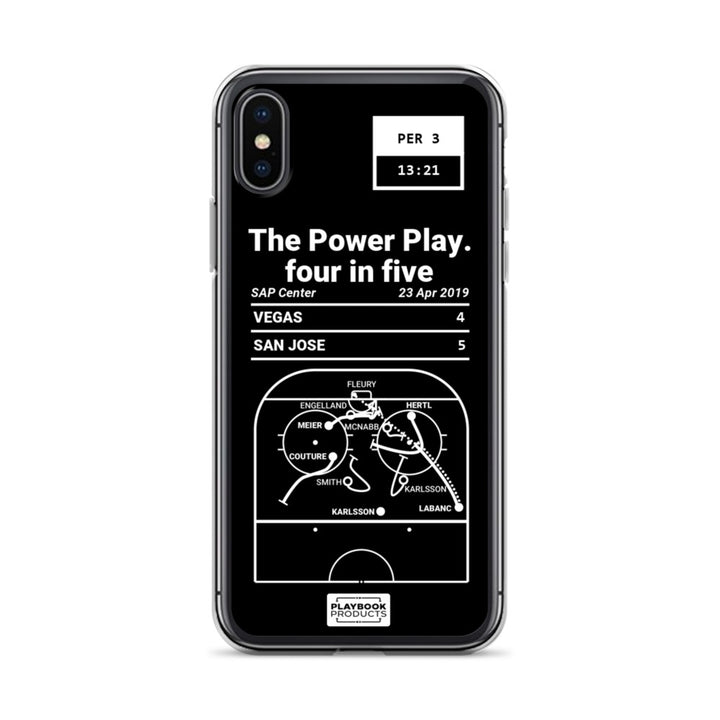 Greatest Sharks Plays iPhone Case: The Power Play. four in five (2019)