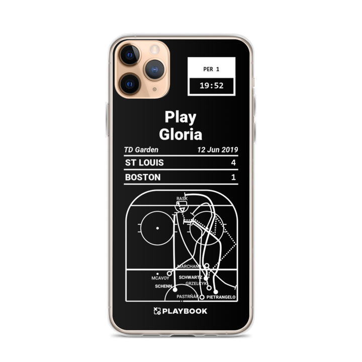 St Louis Blues Greatest Goals iPhone Case: Play Gloria (2019)