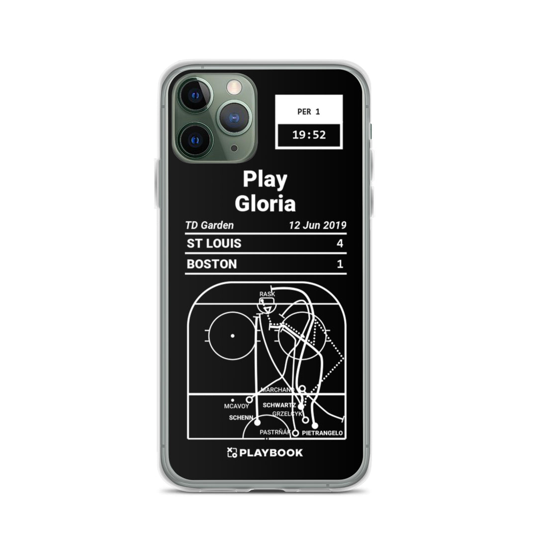 St Louis Blues Greatest Goals iPhone Case: Play Gloria (2019)