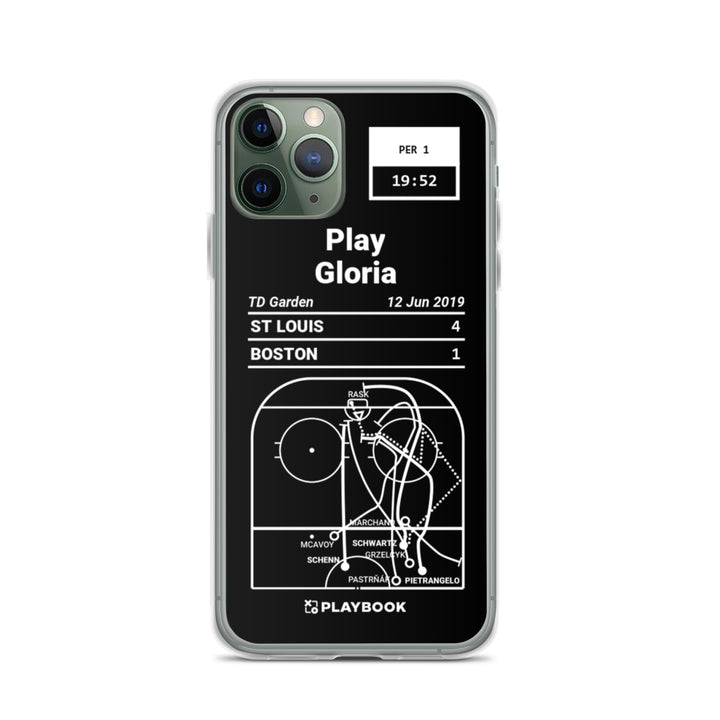 St Louis Blues Greatest Goals iPhone Case: Play Gloria (2019)