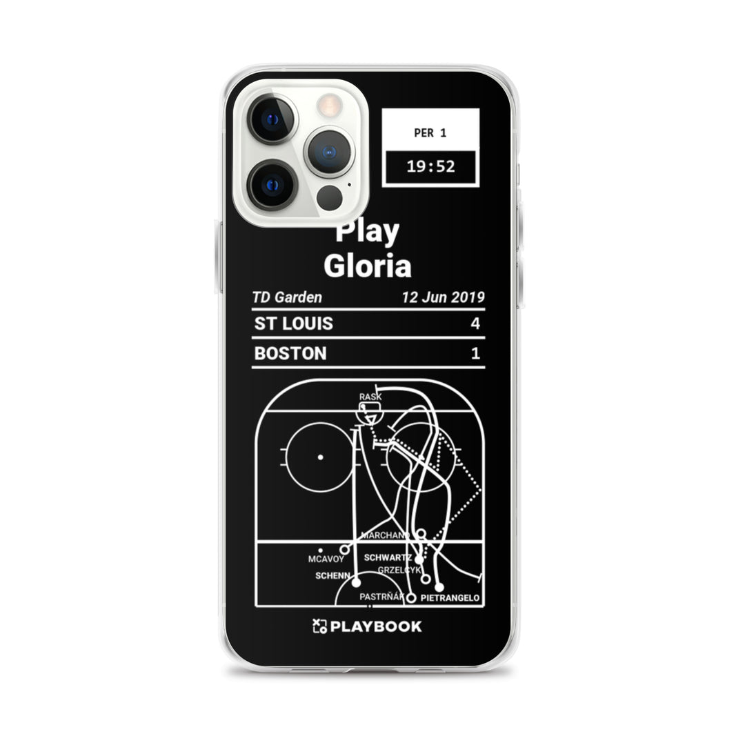 St Louis Blues Greatest Goals iPhone Case: Play Gloria (2019)