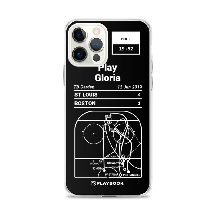 St Louis Blues Greatest Goals iPhone Case: Play Gloria (2019)