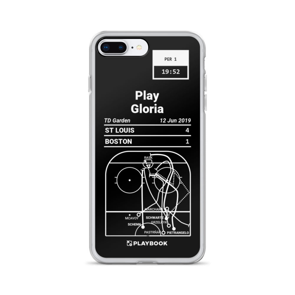 St Louis Blues Greatest Goals iPhone Case: Play Gloria (2019)