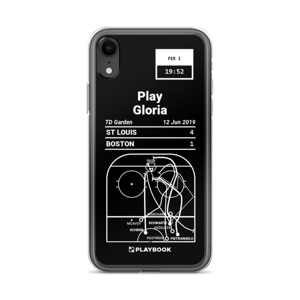 St Louis Blues Greatest Goals iPhone Case: Play Gloria (2019)