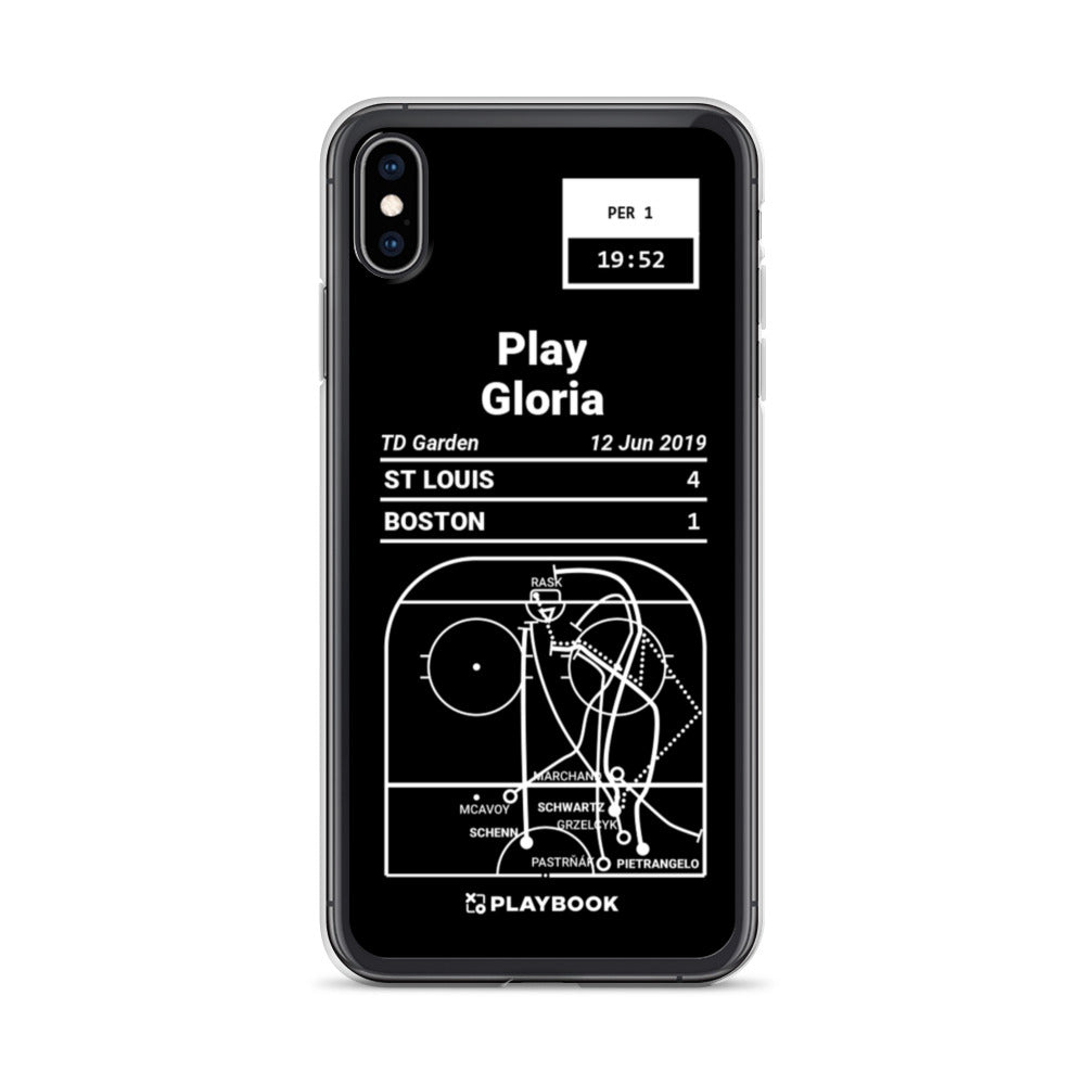 St Louis Blues Greatest Goals iPhone Case: Play Gloria (2019)