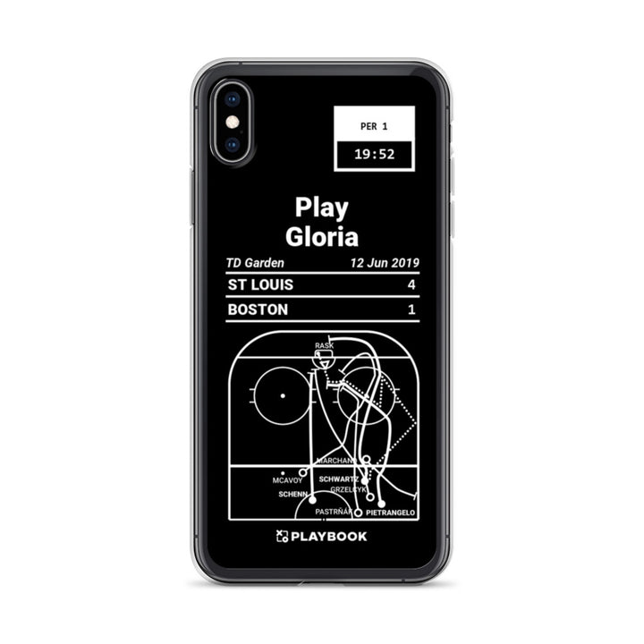 St Louis Blues Greatest Goals iPhone Case: Play Gloria (2019)