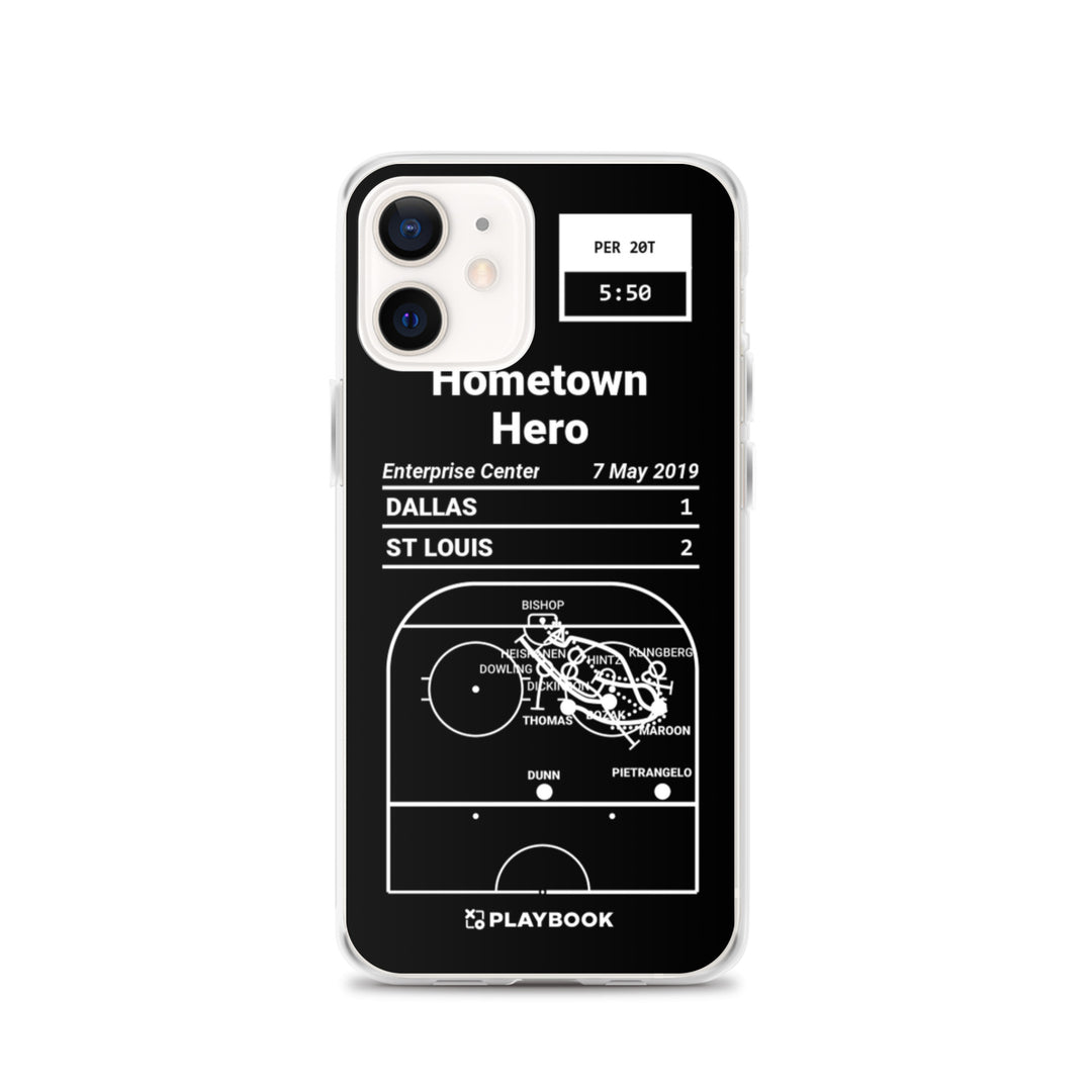 St Louis Blues Greatest Goals iPhone Case: Hometown Hero (2019)