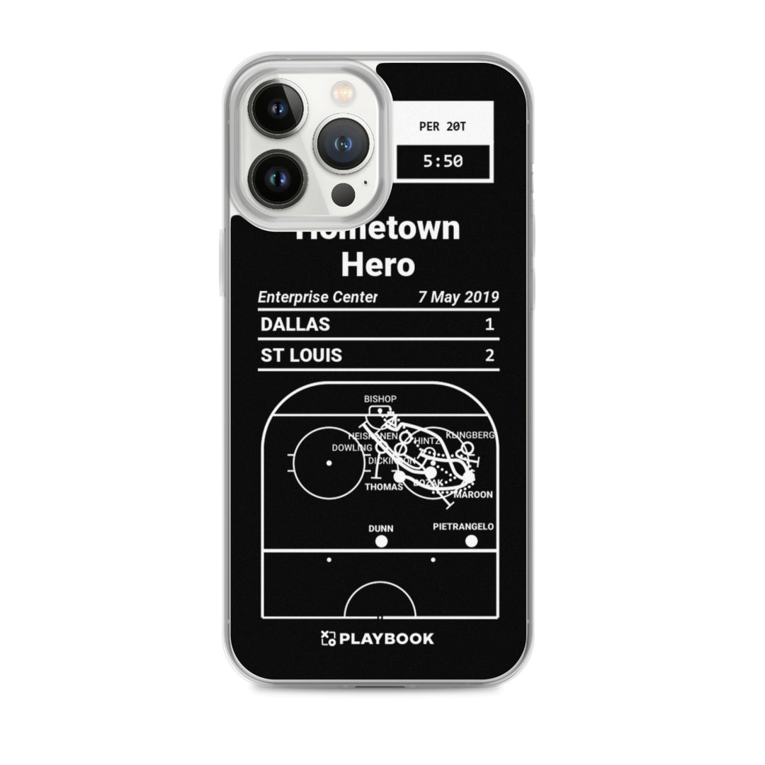 St Louis Blues Greatest Goals iPhone Case: Hometown Hero (2019)