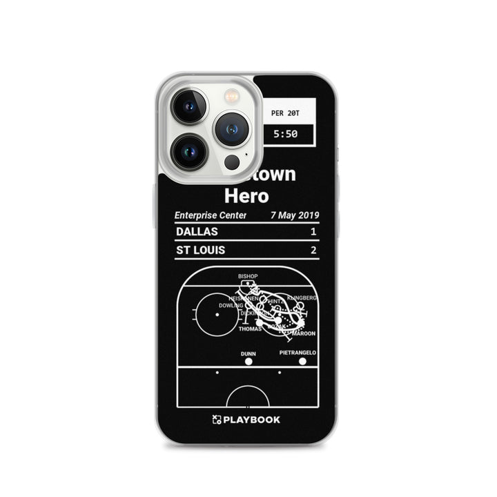 St Louis Blues Greatest Goals iPhone Case: Hometown Hero (2019)