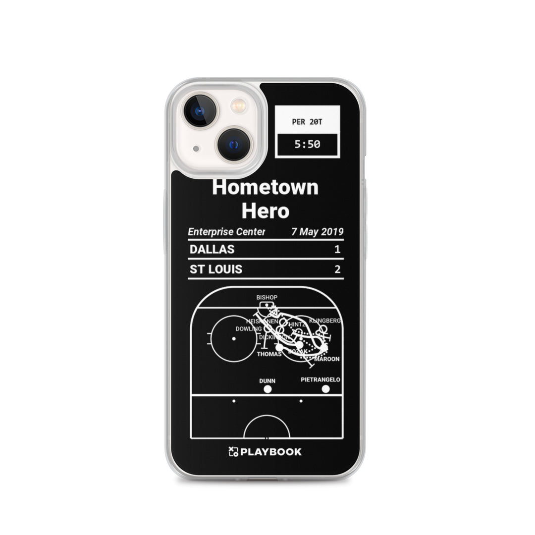 St Louis Blues Greatest Goals iPhone Case: Hometown Hero (2019)