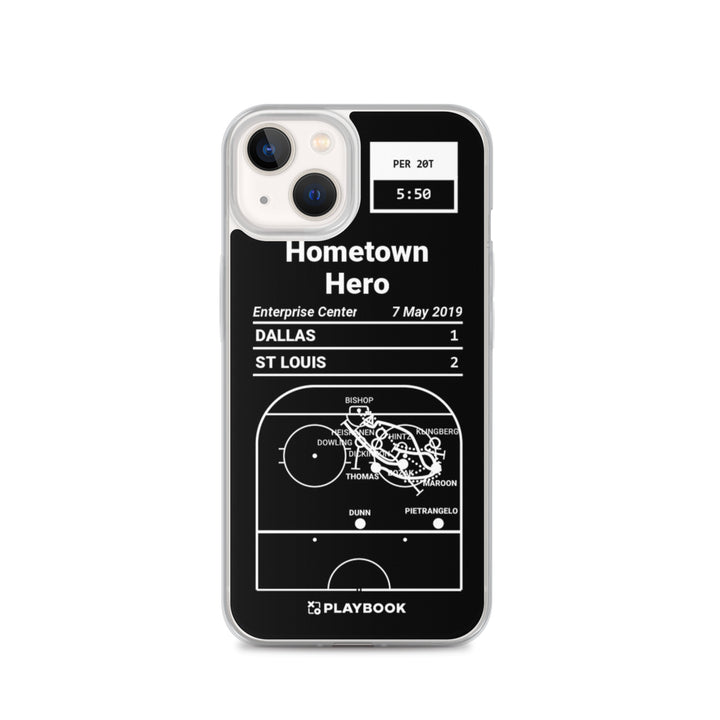 St Louis Blues Greatest Goals iPhone Case: Hometown Hero (2019)