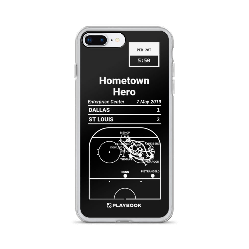 St Louis Blues Greatest Goals iPhone Case: Hometown Hero (2019)